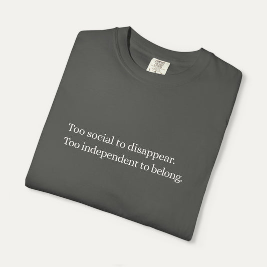 Too Social To Disappear
