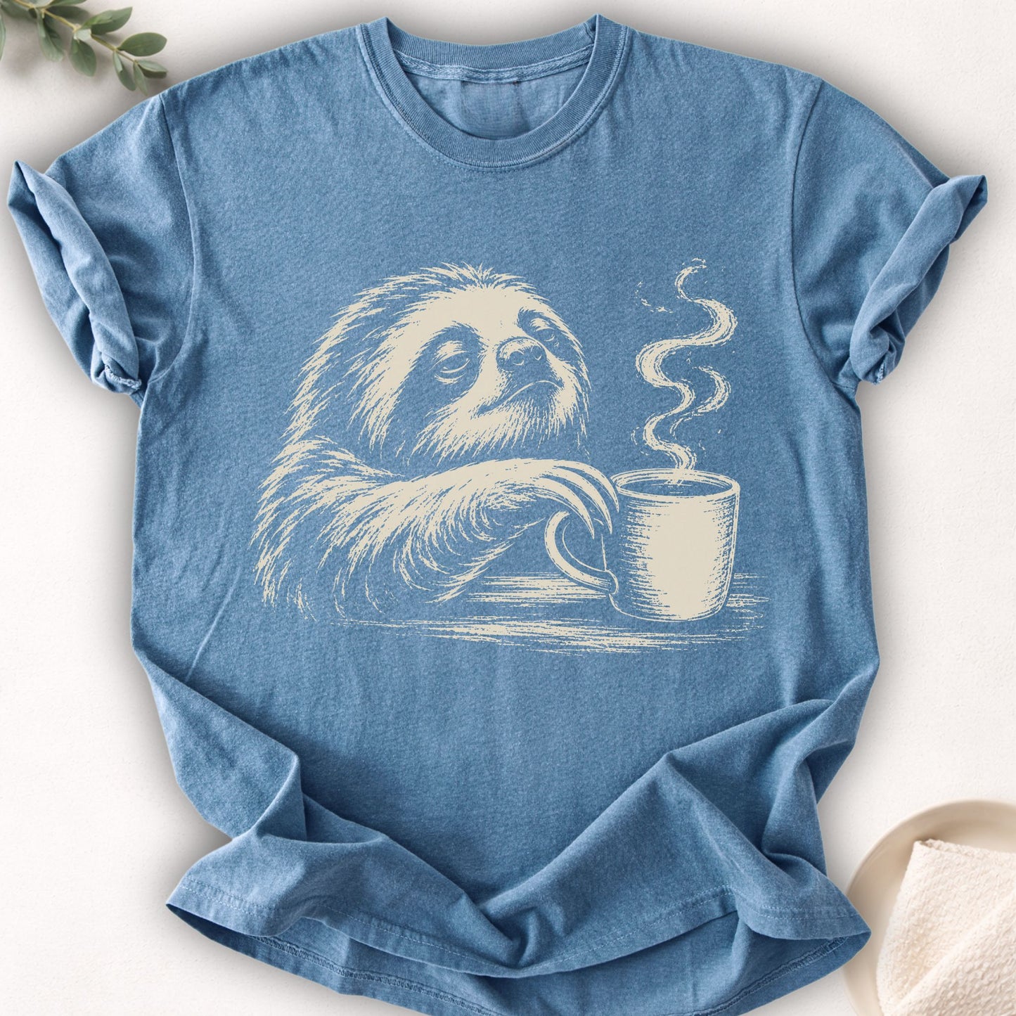 Slow Start Sloth Tee