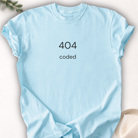 404 Coded Minimal Tee