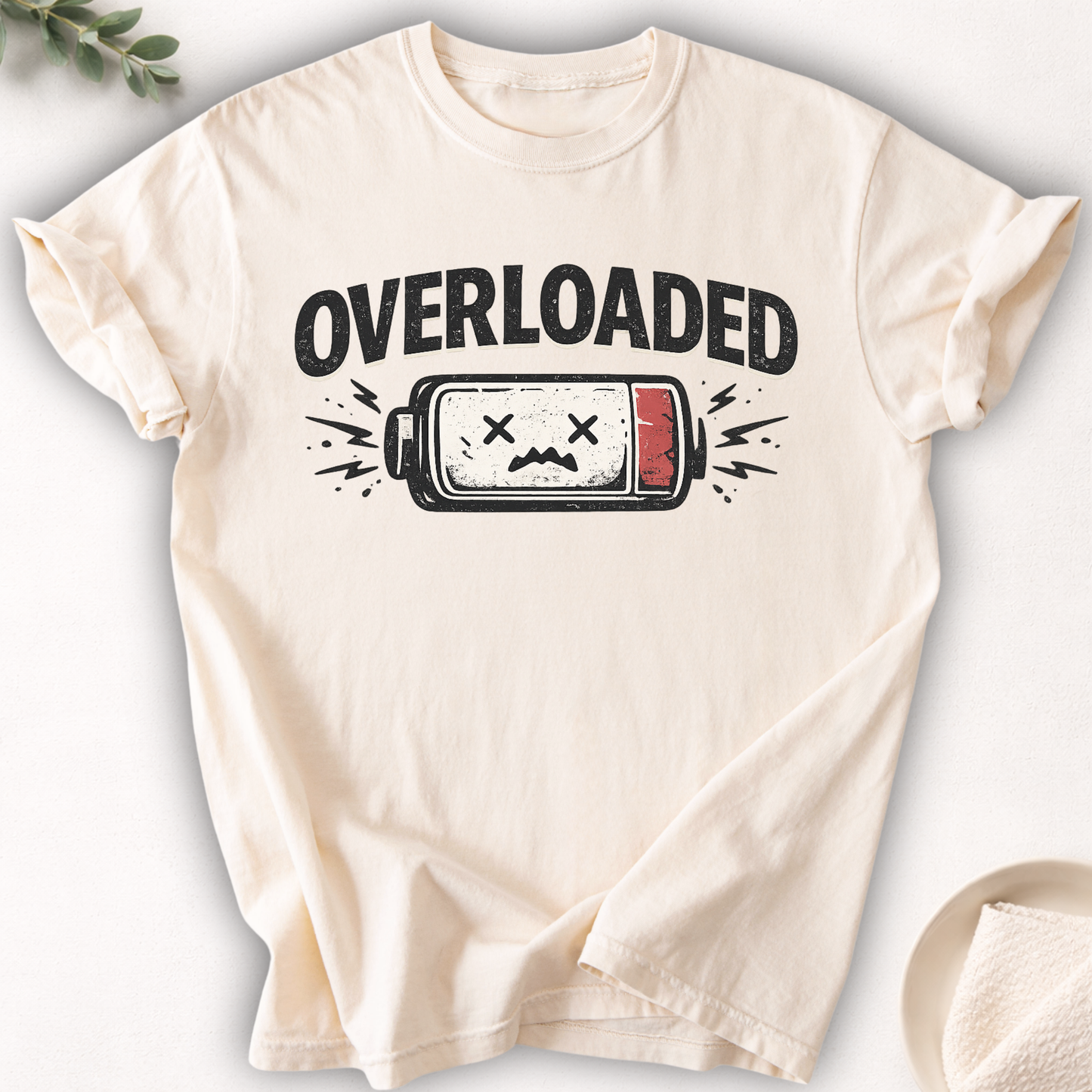 Overloaded Battery Tee