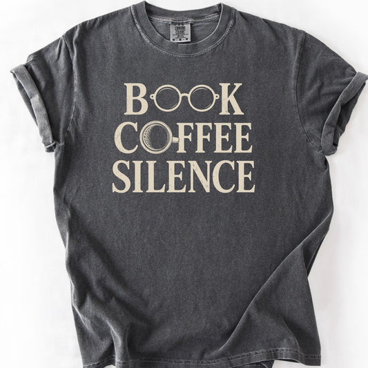 Book. Coffee. Silence.