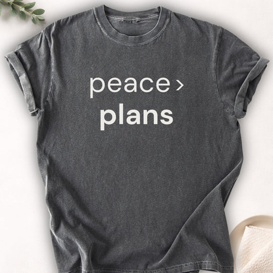 Peace Over Plans Tee