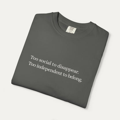 Too Social To Disappear