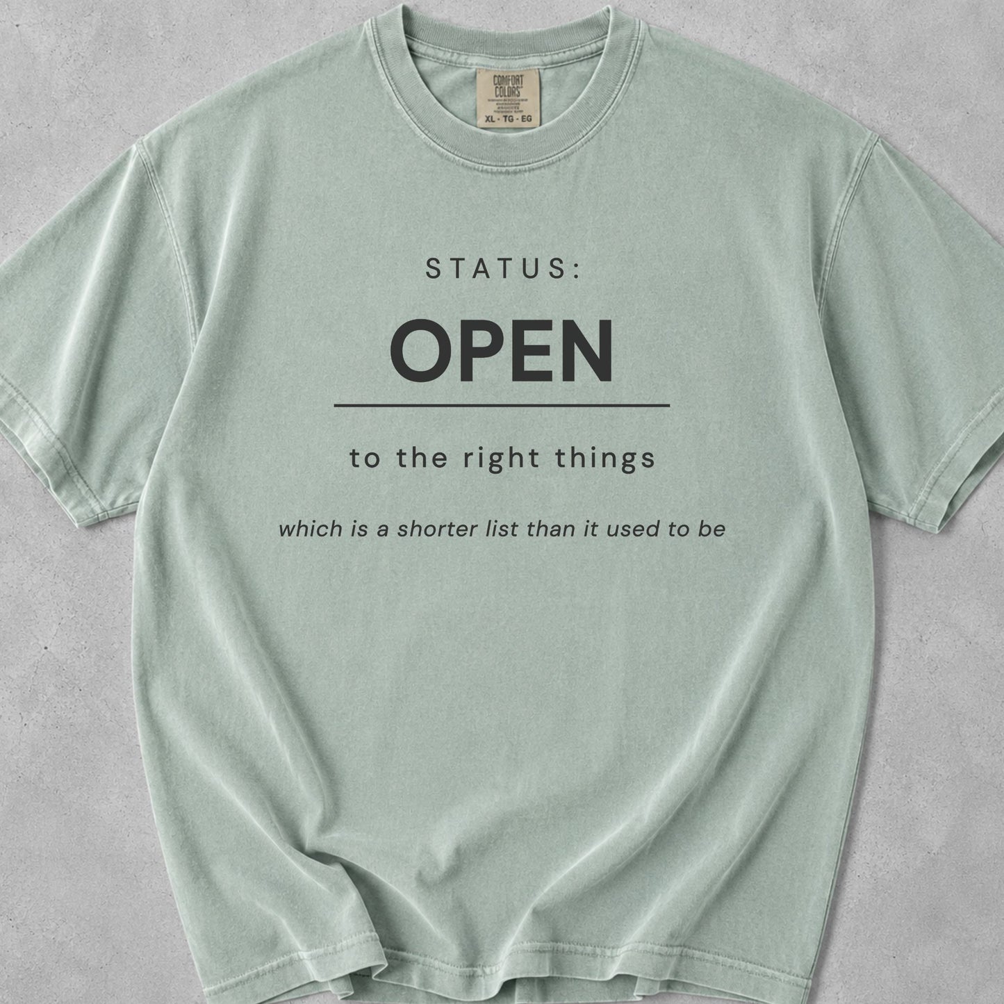Status Open Tee