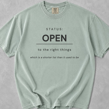 Status Open Tee