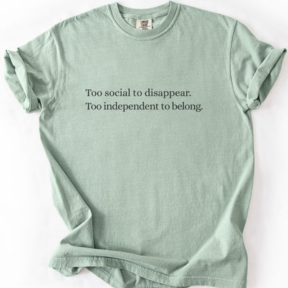 Too Social To Disappear