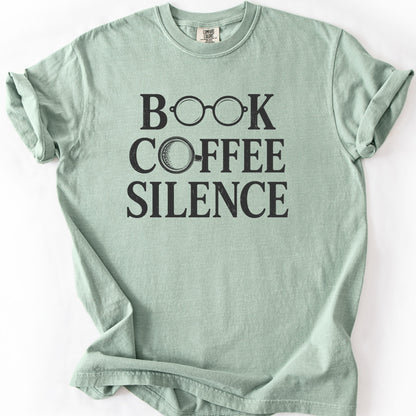 Book. Coffee. Silence.