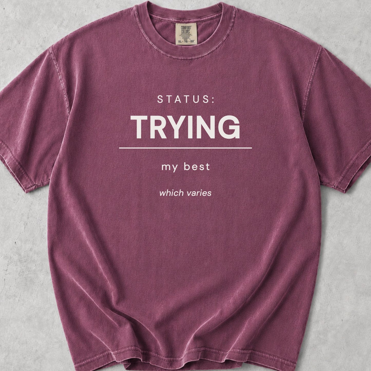 Status Trying Tee
