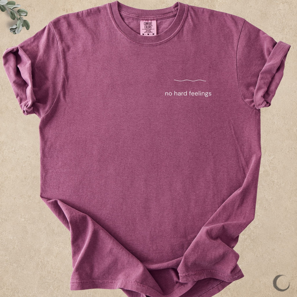 No Hard Feelings Left Chest Tee