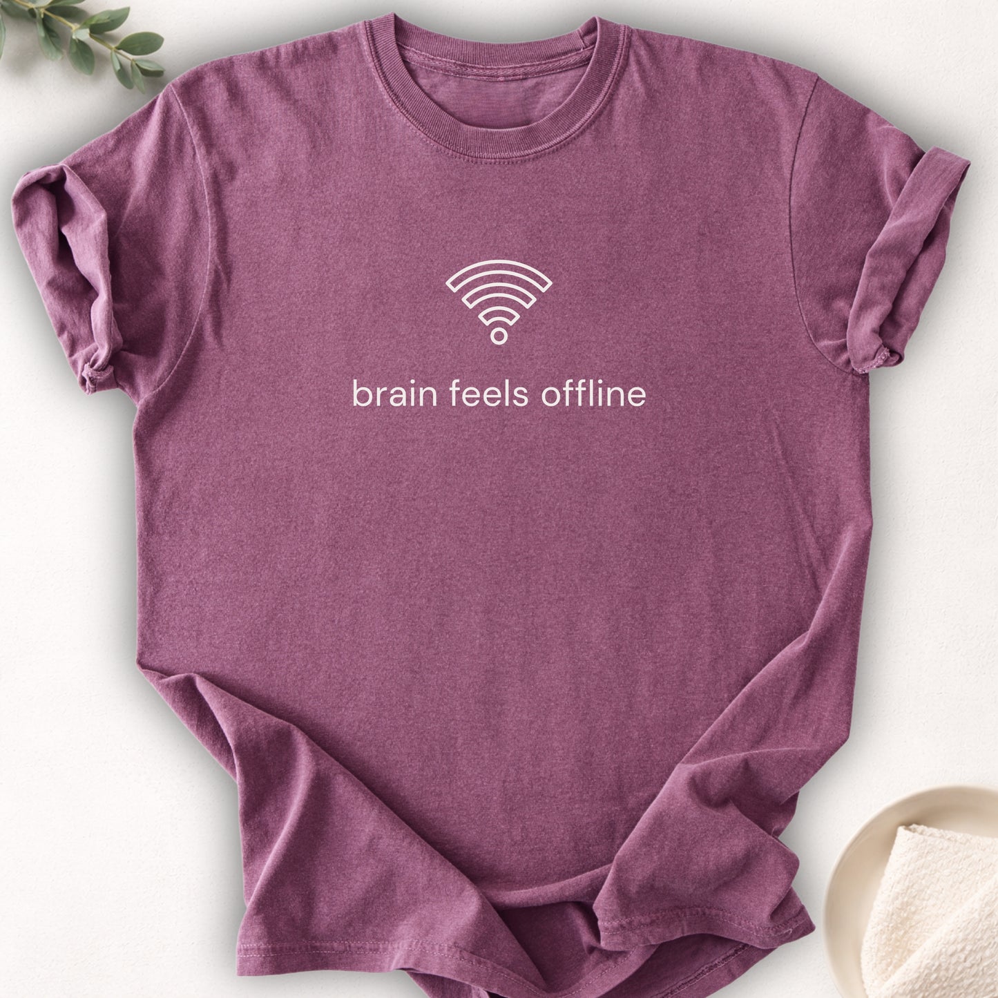 Brain Feels Offline Tee