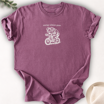 Energy Almost Gone Frog Tee