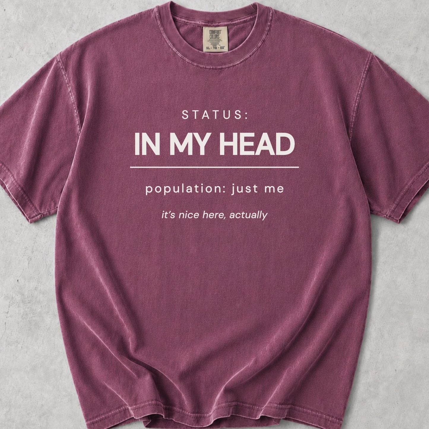 Status In My Head Tee