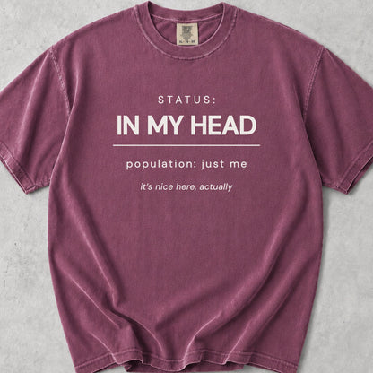 Status In My Head Tee