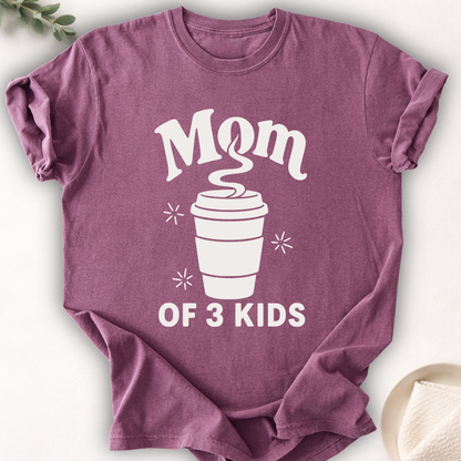 Mom of 3 Kids Tee
