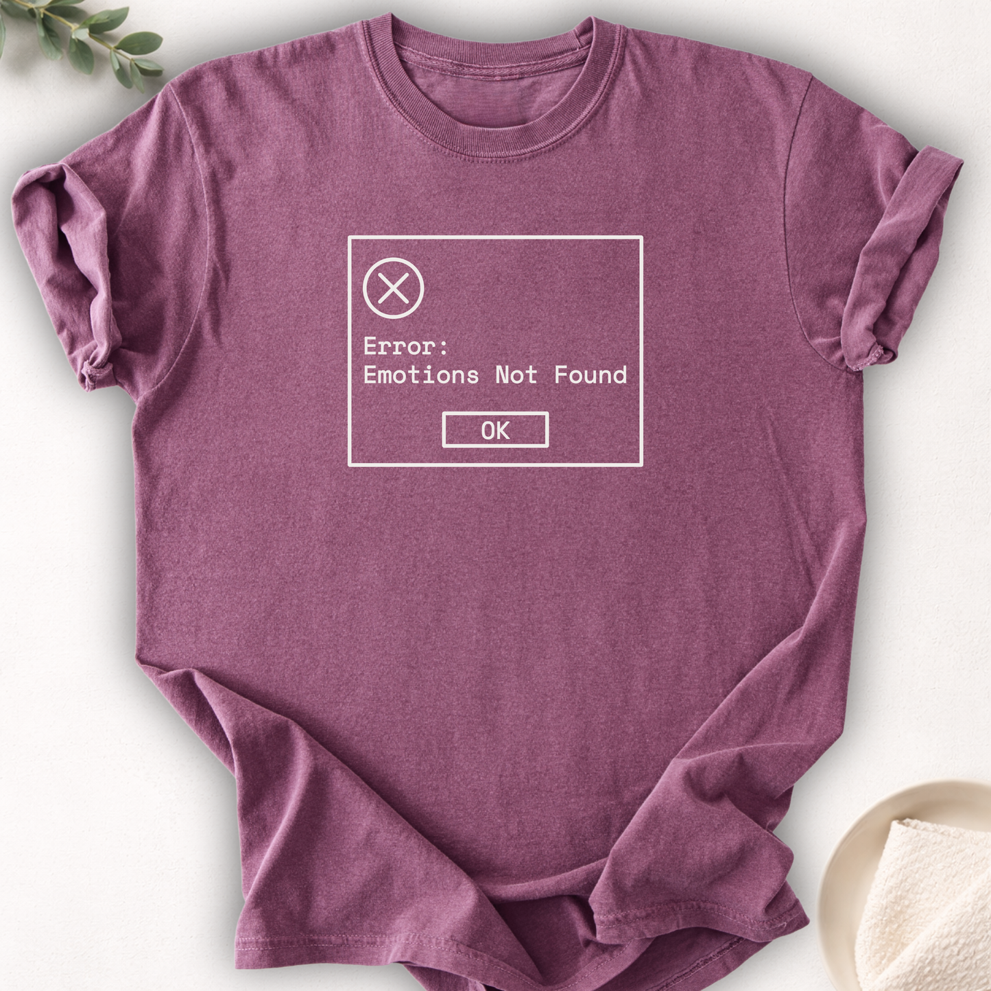 Emotions Not Found Tee