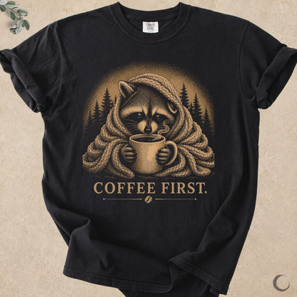 Coffee First Raccoon