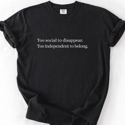 Too Social To Disappear