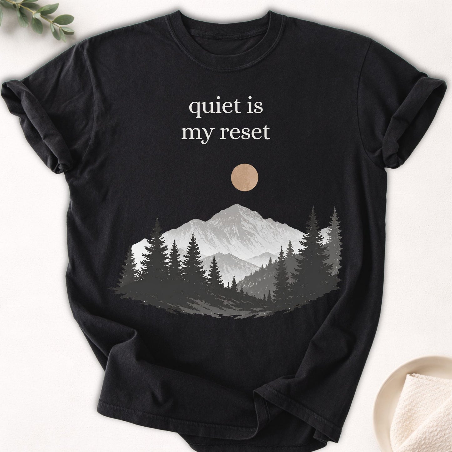 Quiet Is My Reset Tee