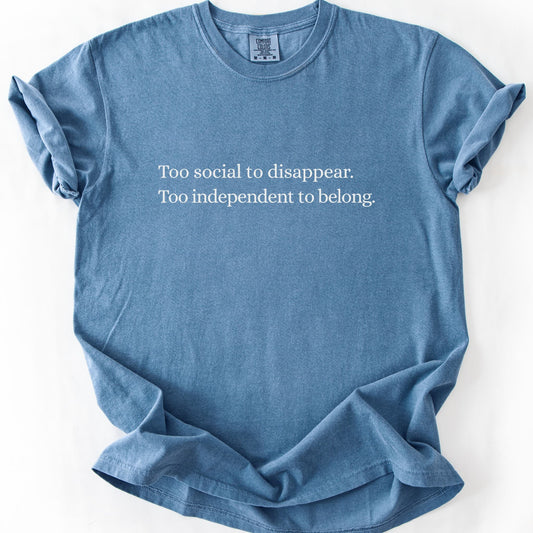 Too Social To Disappear