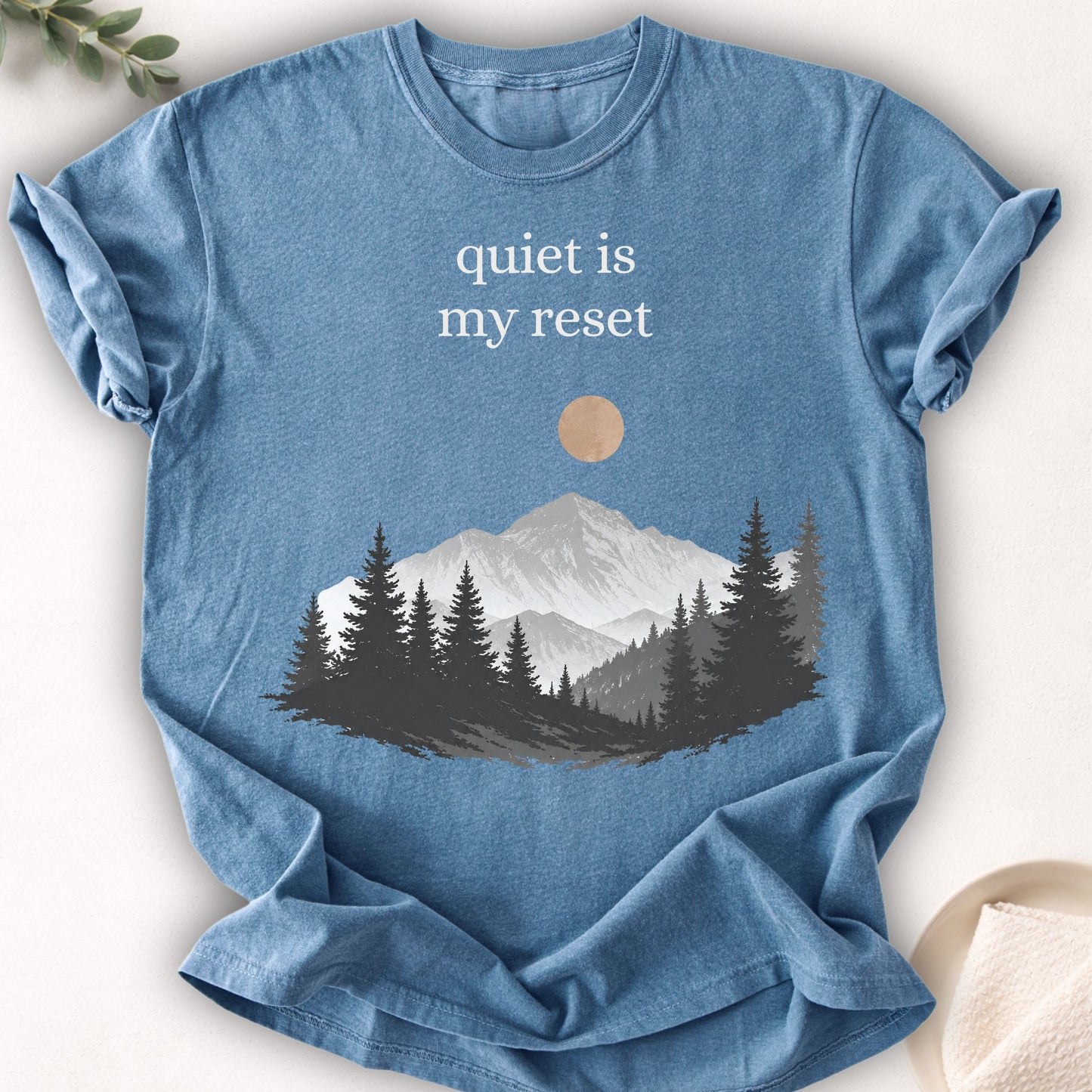 Quiet Is My Reset Tee
