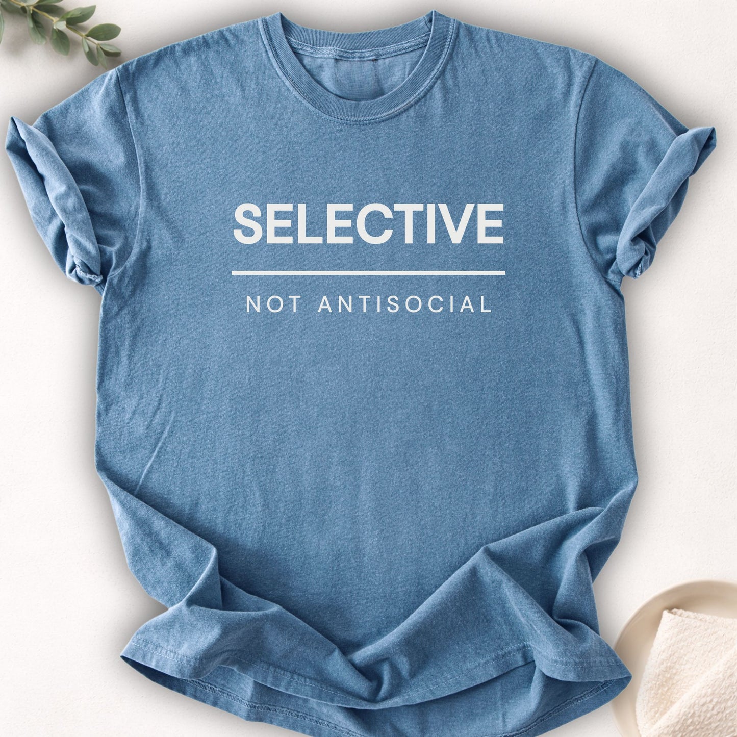 Selective Not Antisocial Tee