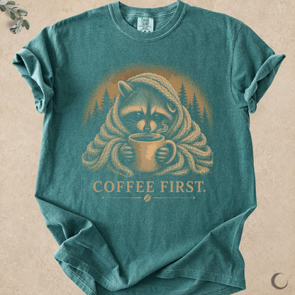 Coffee First Raccoon