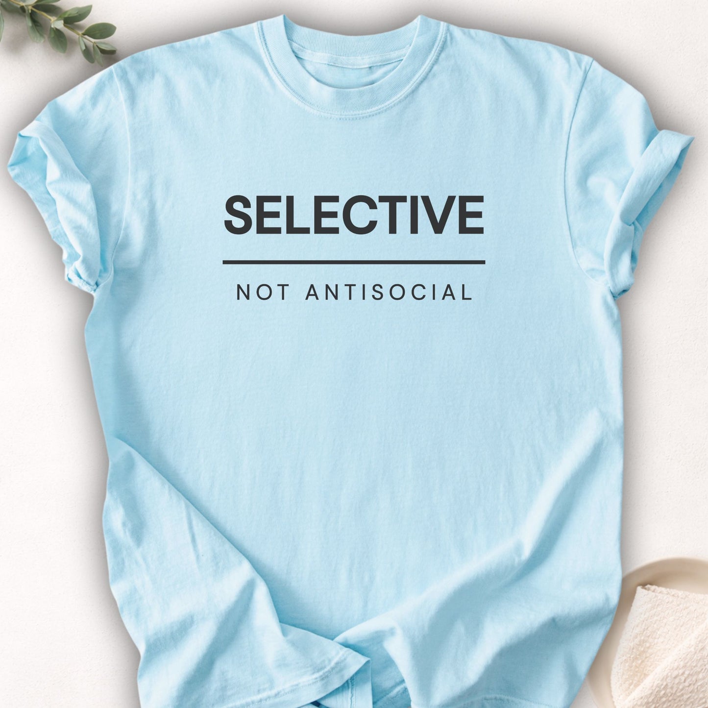 Selective Not Antisocial Tee