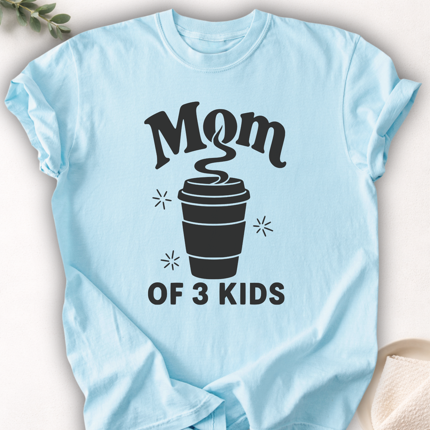 Mom of 3 Kids Tee