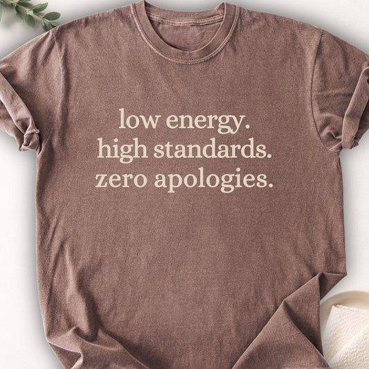 Low Energy High Standards Tee