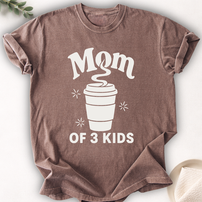 Mom of 3 Kids Tee