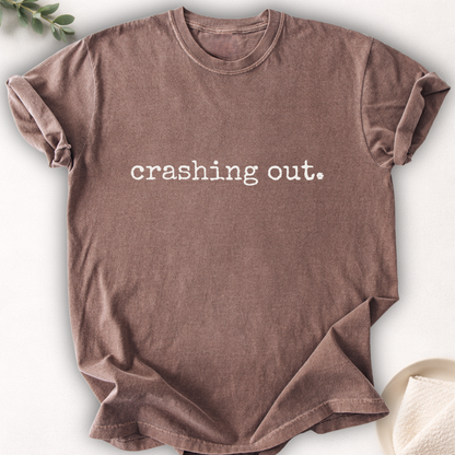 Crashing Out Minimal Tee