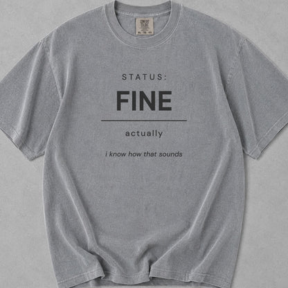 Status Fine Tee
