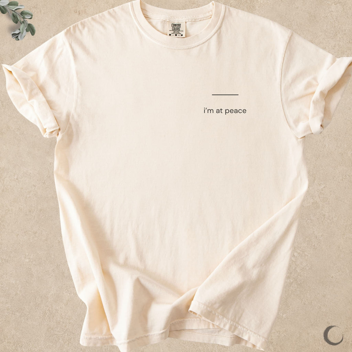 I’m at Peace Left Chest Tee