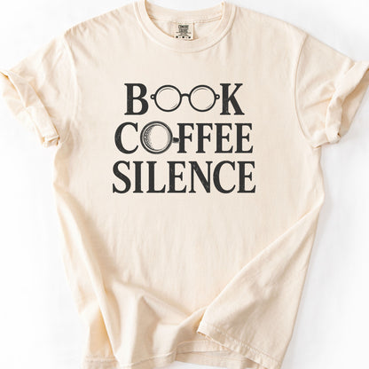 Book. Coffee. Silence.