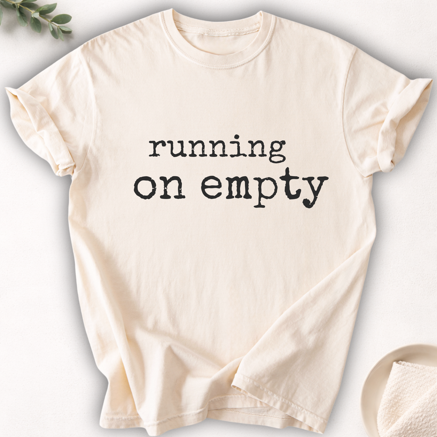 Running On Empty Minimal Tee