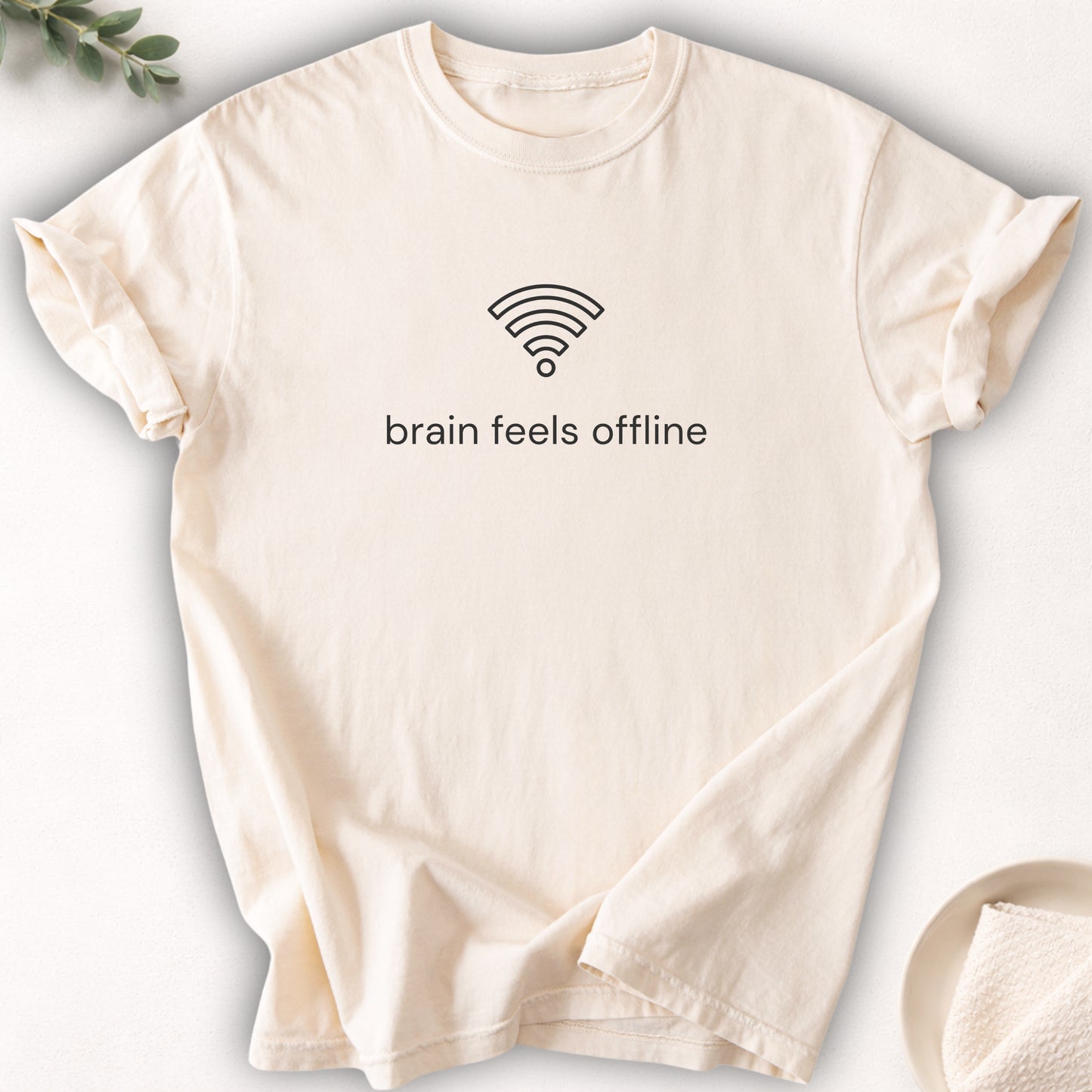 Brain Feels Offline Tee