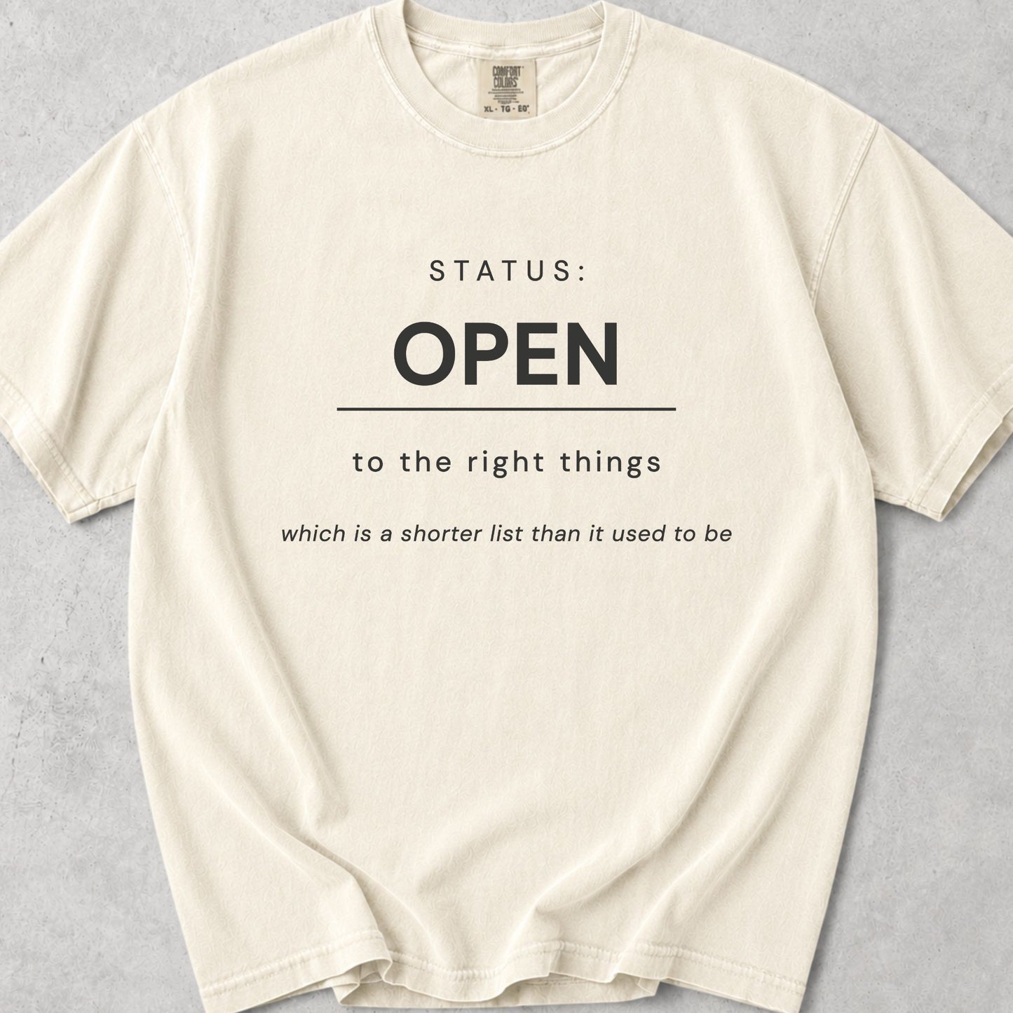 Status Open Tee