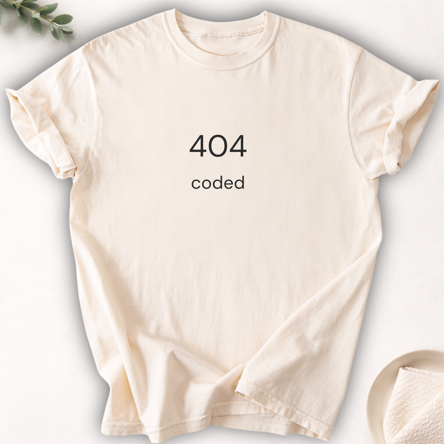 404 Coded Minimal Tee