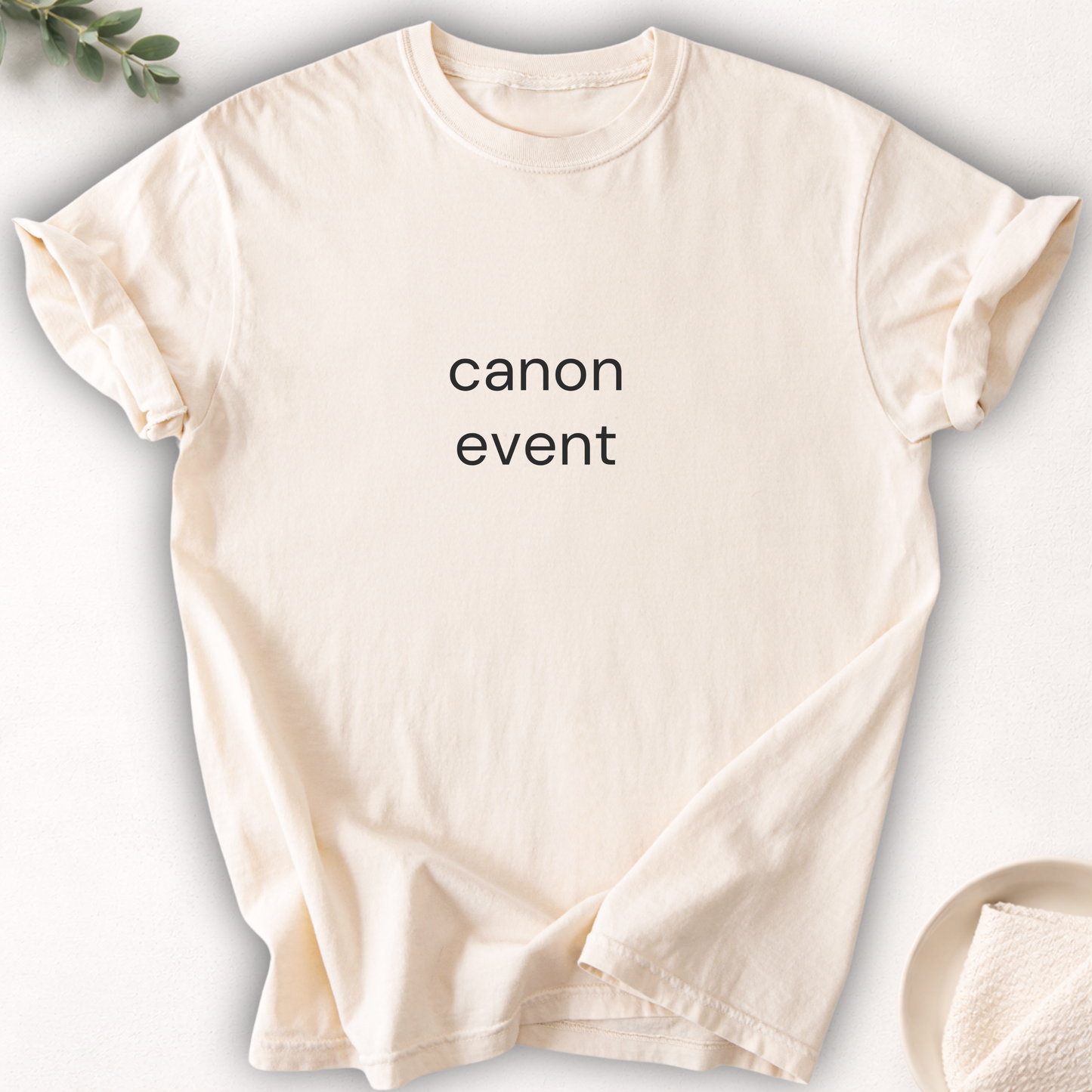 Canon Event Minimal Tee