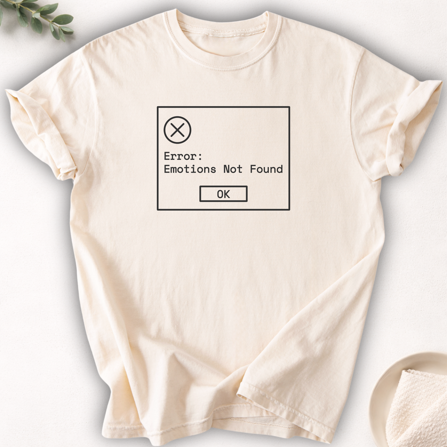Emotions Not Found Tee