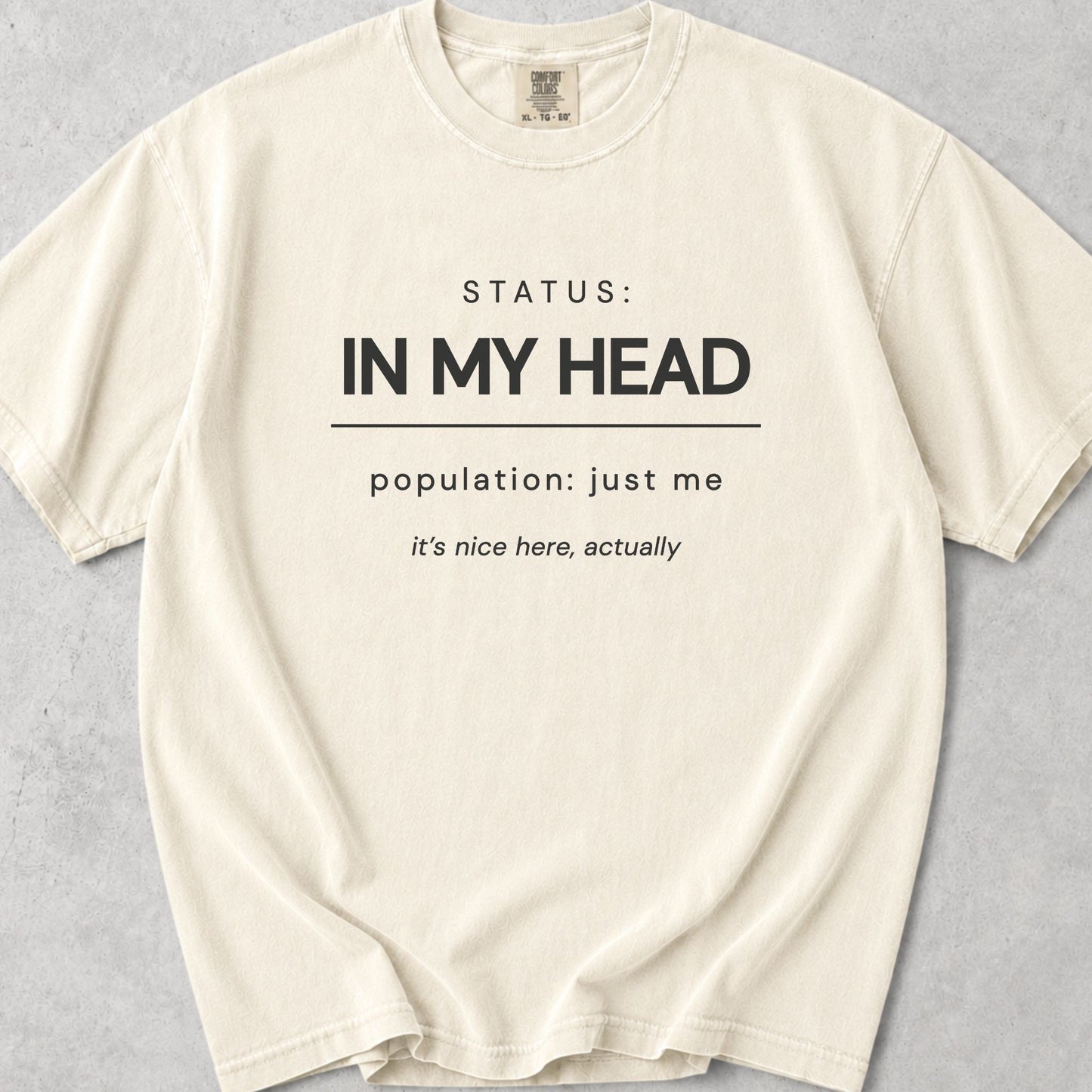 Status In My Head Tee