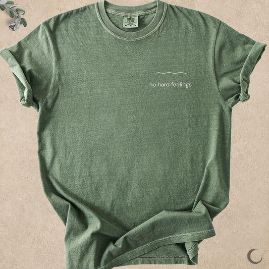 No Hard Feelings Left Chest Tee