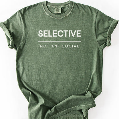 Selective Not Antisocial