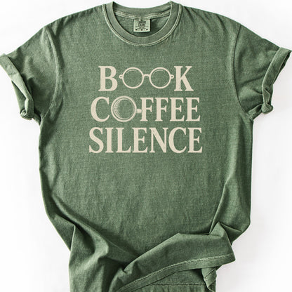 Book. Coffee. Silence.