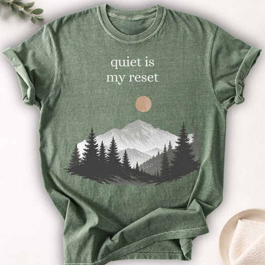 Quiet Is My Reset Tee