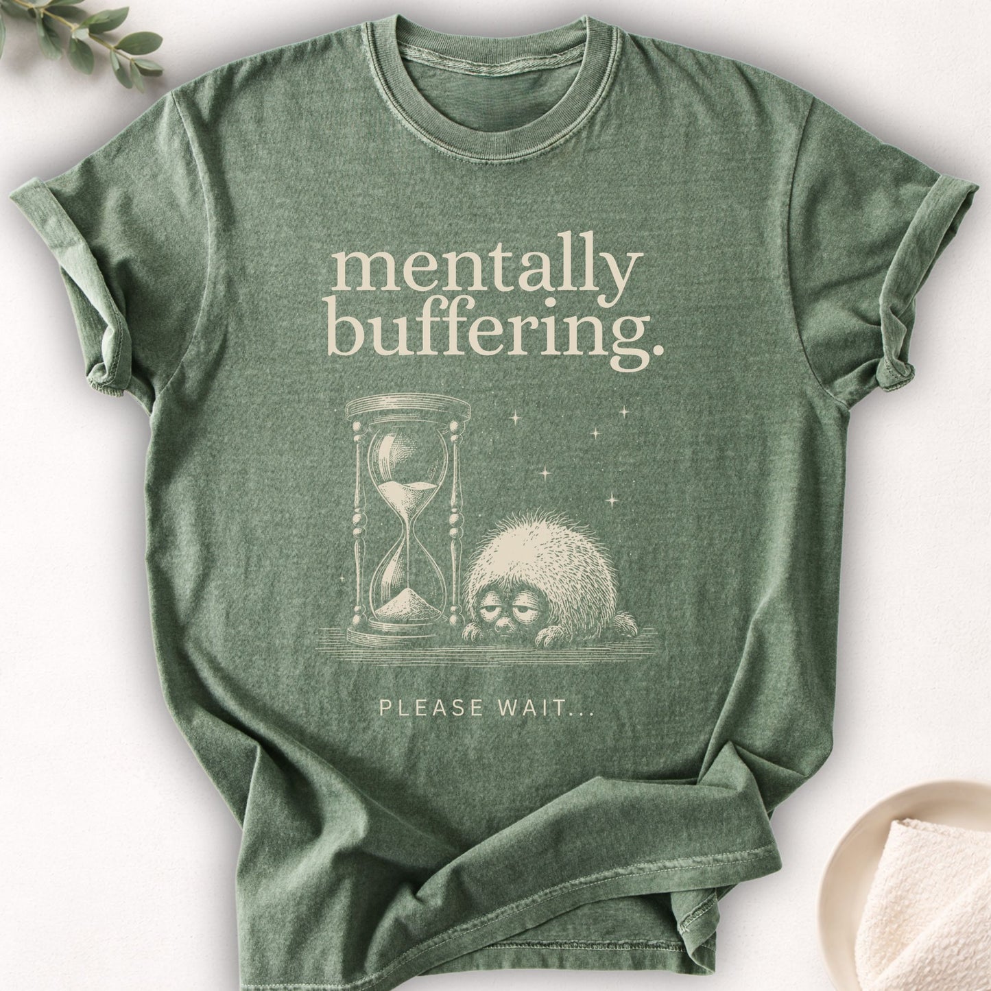 Mentally Buffering Graphic Tee
