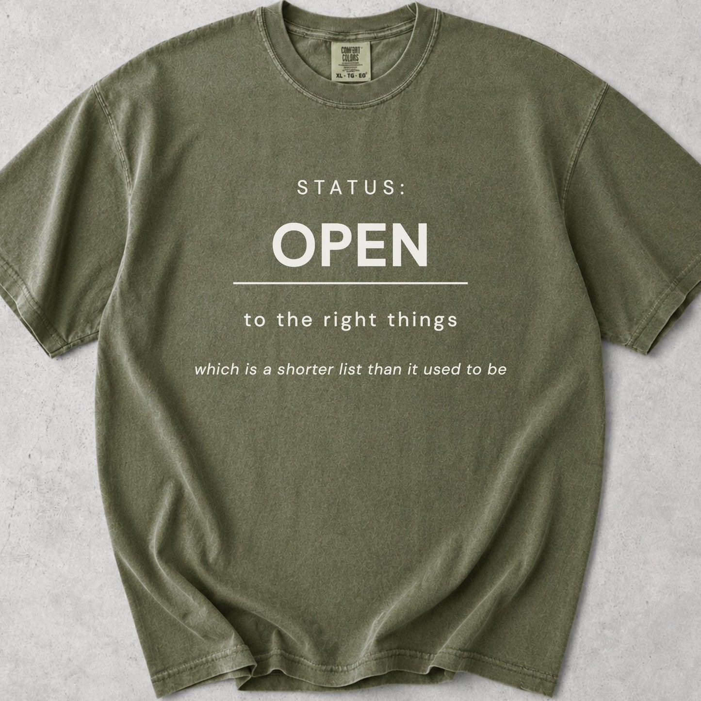 Status Open Tee