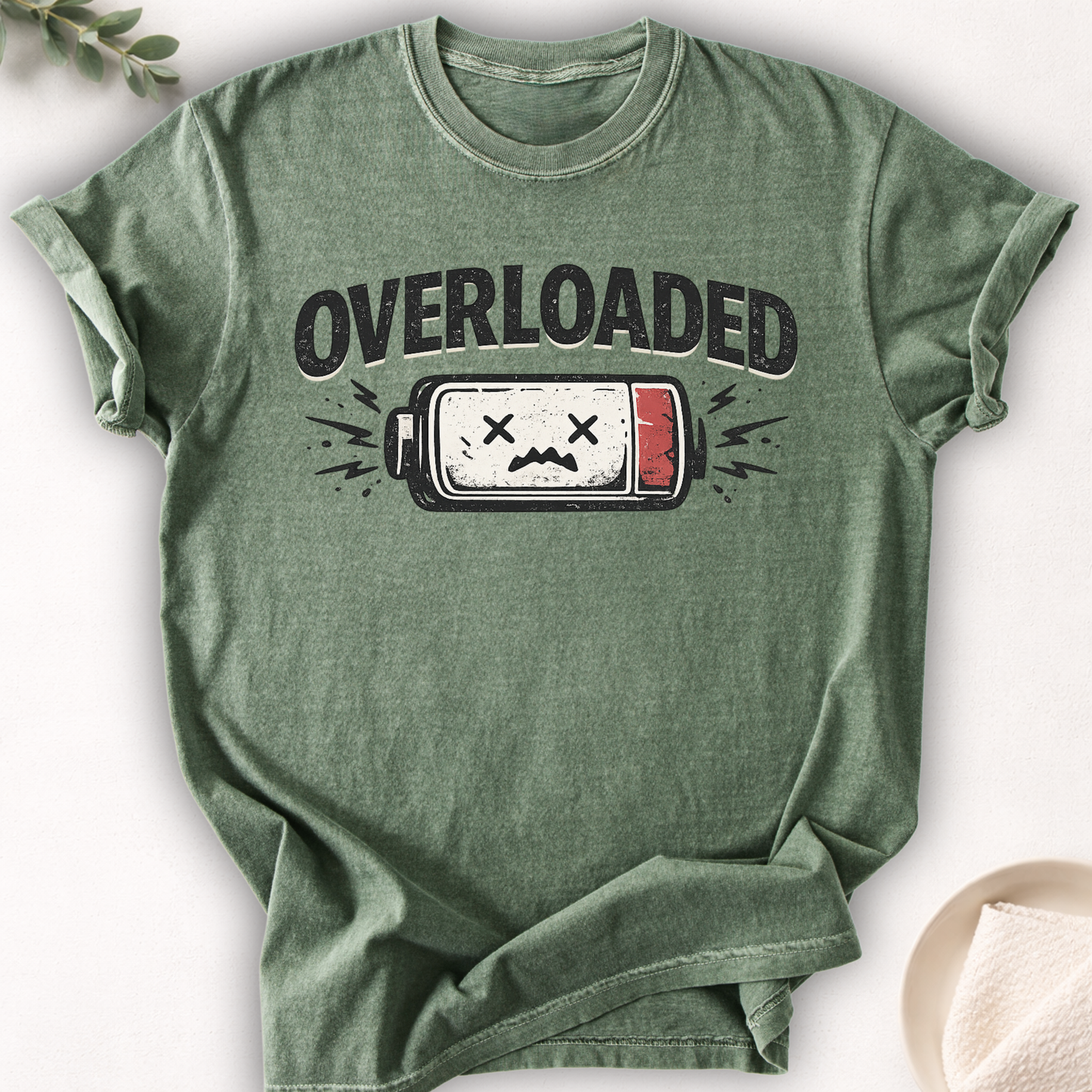 Overloaded Battery Tee