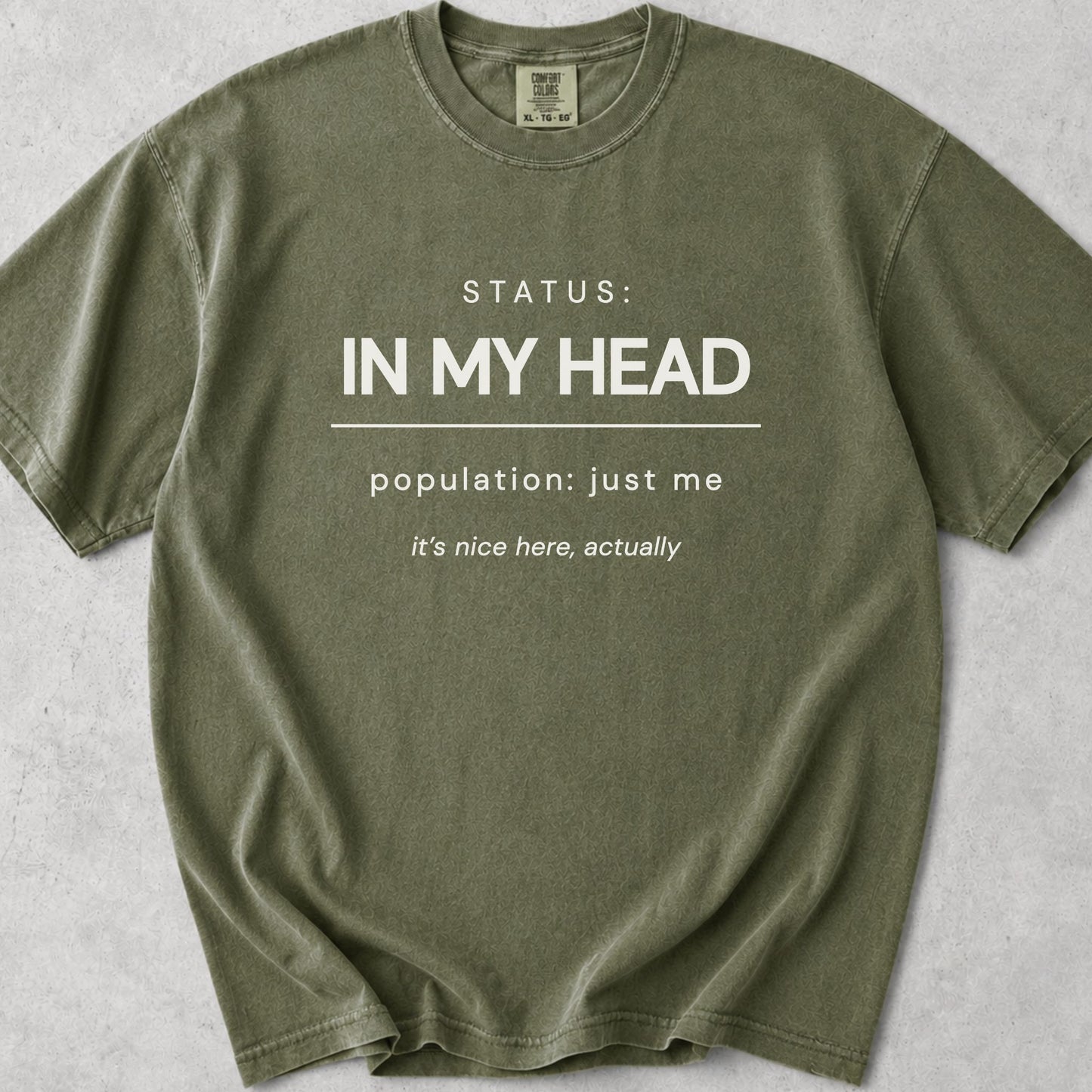 Status In My Head Tee