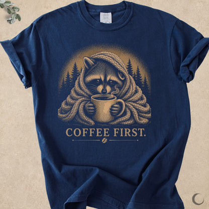 Coffee First Raccoon